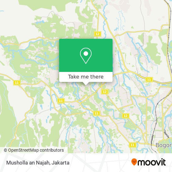 Musholla an Najah map