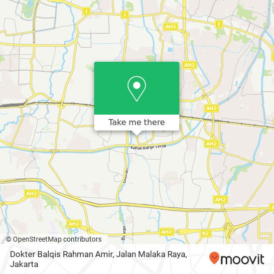 Dokter Balqis Rahman Amir, Jalan Malaka Raya map