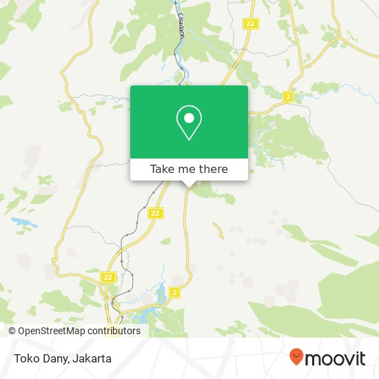 Toko Dany map