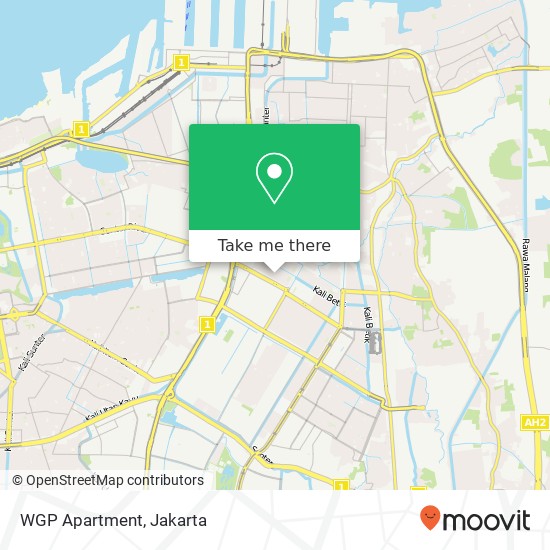 WGP Apartment map