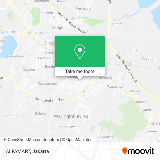 ALFAMART map