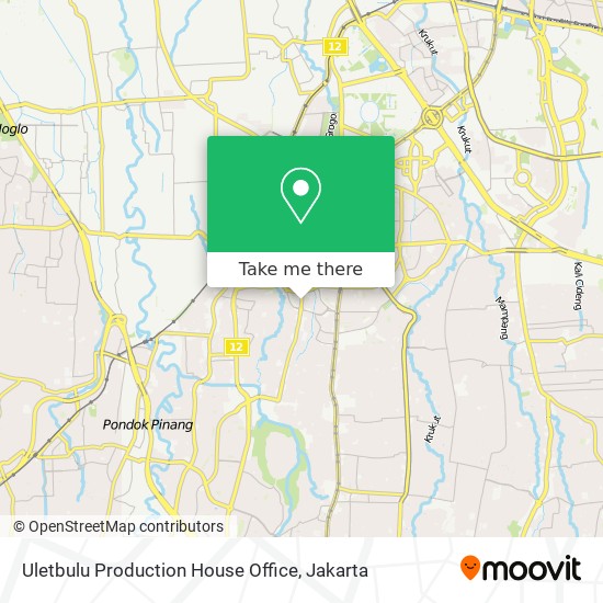 Uletbulu Production House Office map