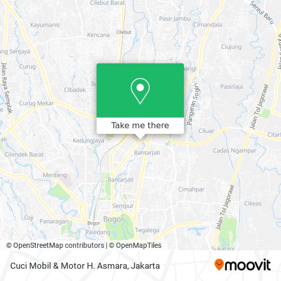 Cuci Mobil & Motor H. Asmara map