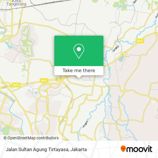 Jalan Sultan Agung Tirtayasa map