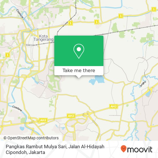 Pangkas Rambut Mulya Sari, Jalan Al-Hidayah Cipondoh map