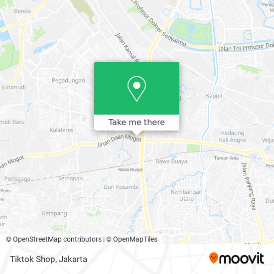 Tiktok Shop map