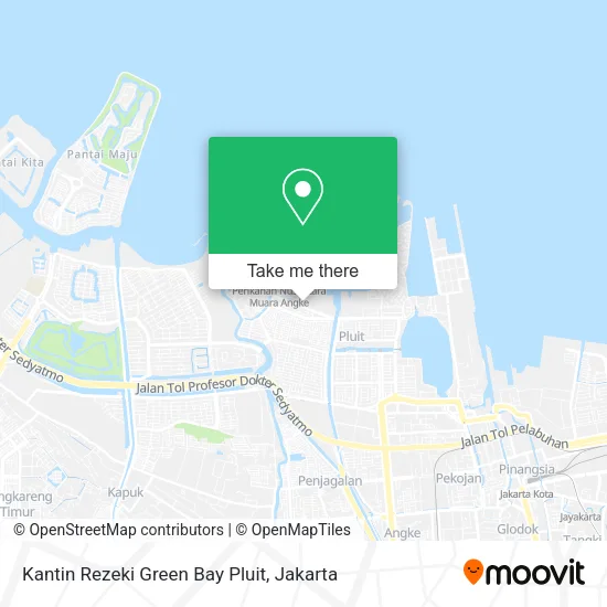 Kantin Rezeki Green Bay Pluit map