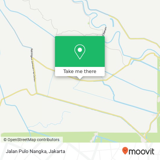 Jalan Pulo Nangka, Cabangbungin map