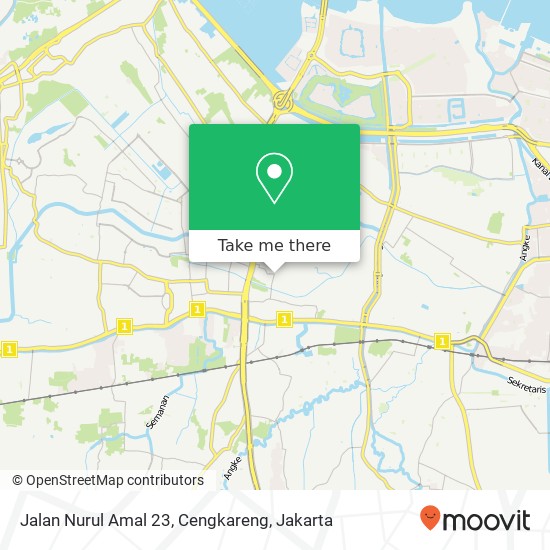 Jalan Nurul Amal 23, Cengkareng map