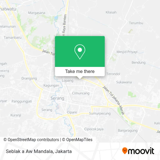 Seblak a Aw Mandala map