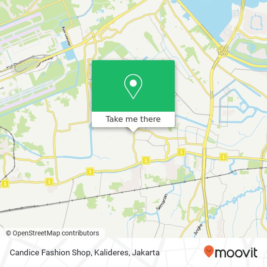 Candice Fashion Shop, Kalideres map