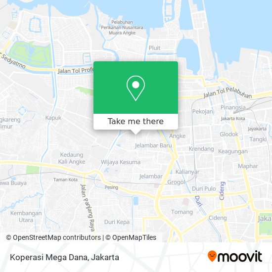 Koperasi Mega Dana map