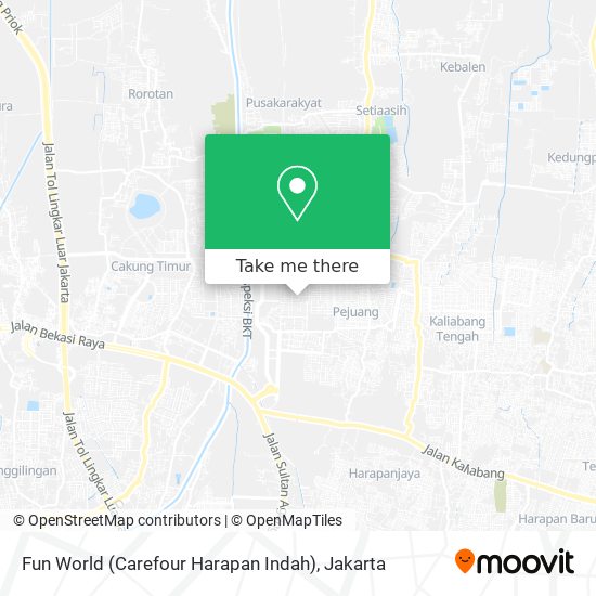 Fun World (Carefour Harapan Indah) map