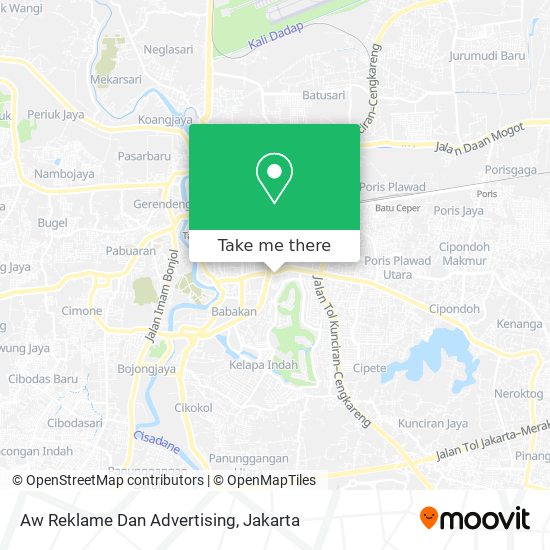 Aw Reklame Dan Advertising map