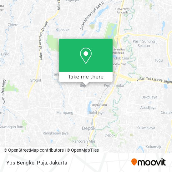 Yps Bengkel Puja map