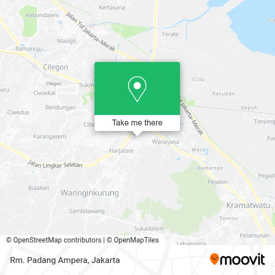 Rm. Padang Ampera map