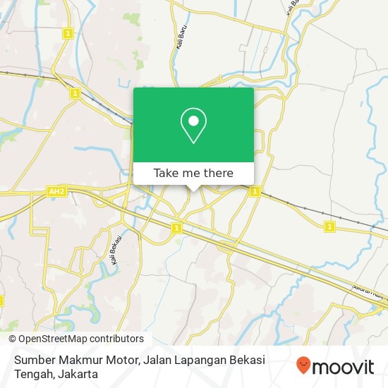 Sumber Makmur Motor, Jalan Lapangan Bekasi Tengah map