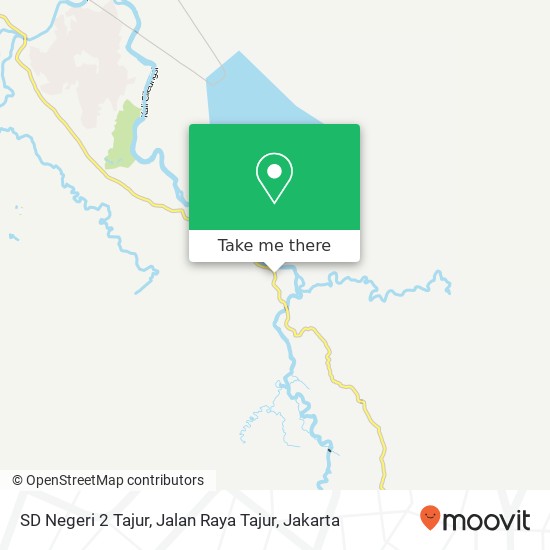 SD Negeri 2 Tajur, Jalan Raya Tajur map