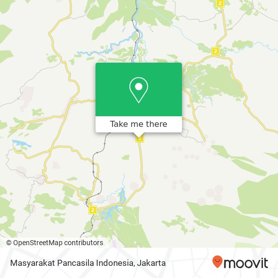 Masyarakat Pancasila Indonesia map