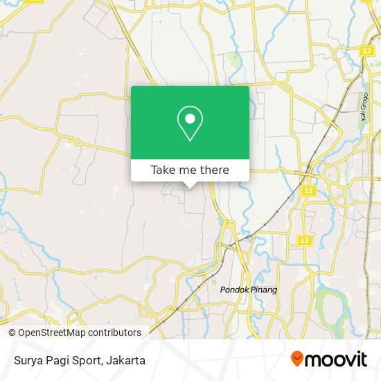 Surya Pagi Sport map