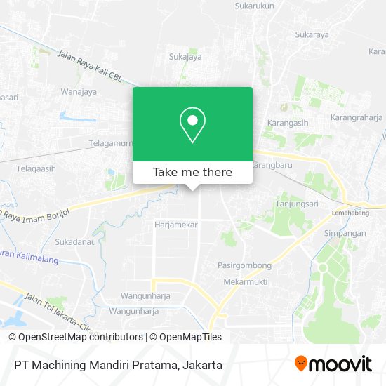 PT Machining Mandiri Pratama map