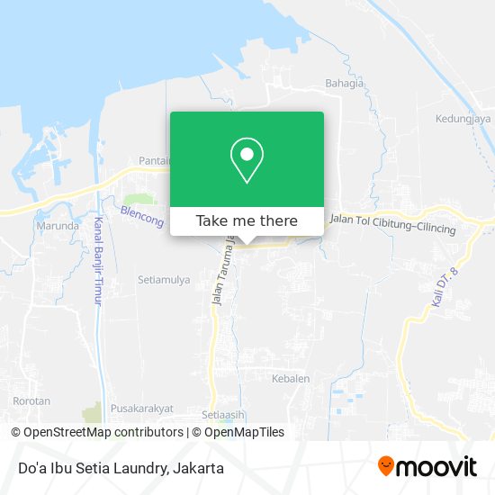 Do'a Ibu Setia Laundry map