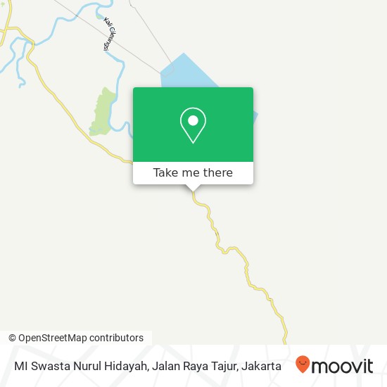 MI Swasta Nurul Hidayah, Jalan Raya Tajur map