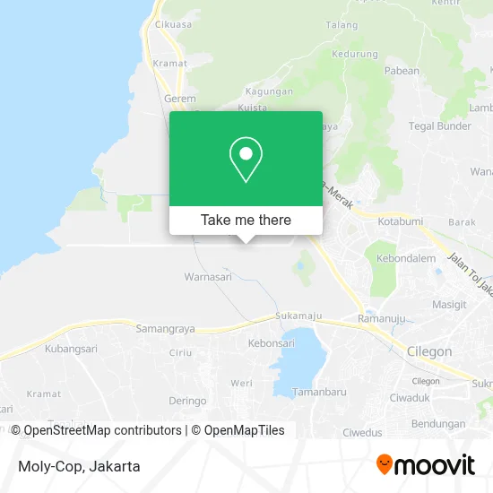 Moly-Cop map