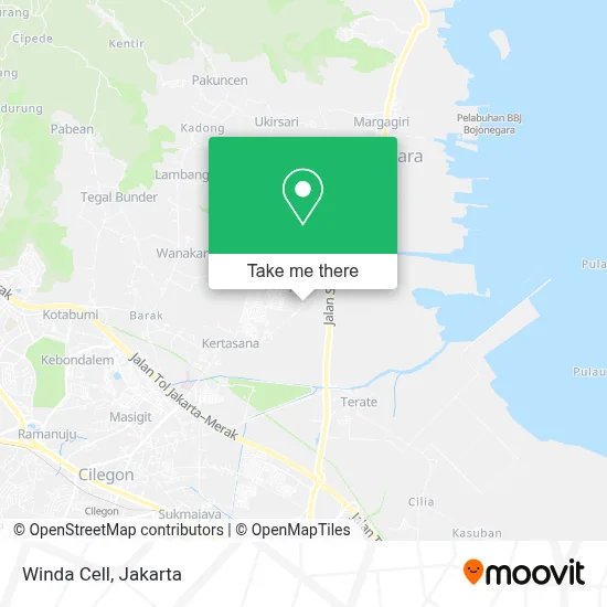 Winda Cell map