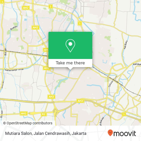 Mutiara Salon, Jalan Cendrawasih map