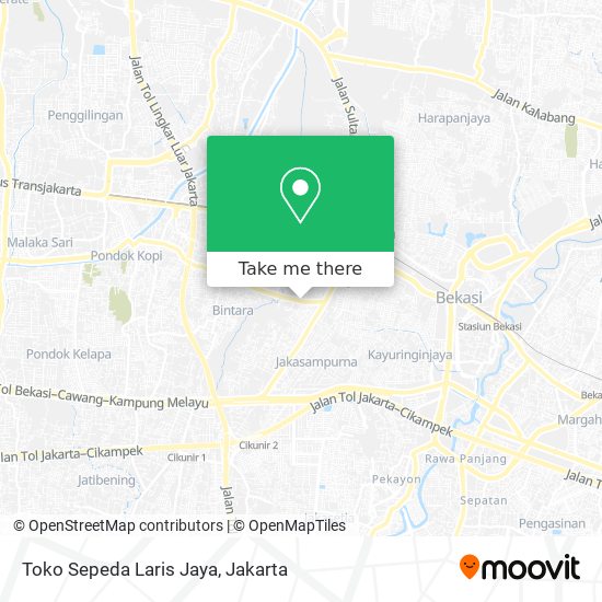 Toko Sepeda Laris Jaya map
