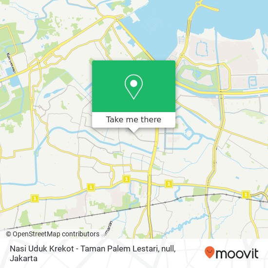 Nasi Uduk Krekot - Taman Palem Lestari, null map