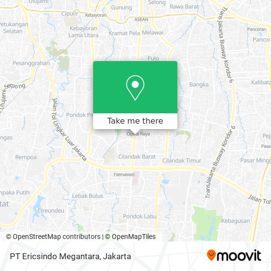 PT Ericsindo Megantara map