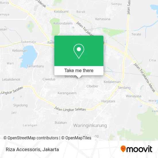 Riza Accessoris map
