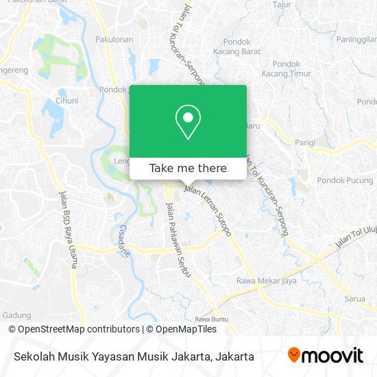Sekolah Musik Yayasan Musik Jakarta map
