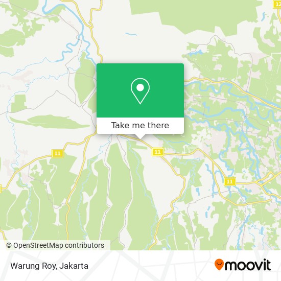 Warung Roy map