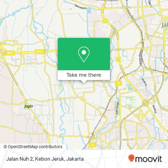 Jalan Nuh 2, Kebon Jeruk map