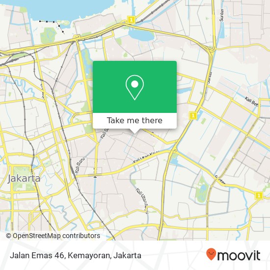 Jalan Emas 46, Kemayoran map