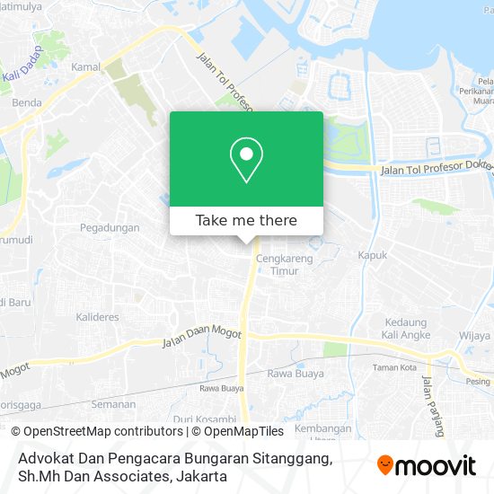 Advokat Dan Pengacara Bungaran Sitanggang, Sh.Mh Dan Associates map