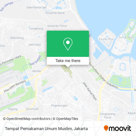 Tempat Pemakaman Umum Muslim map