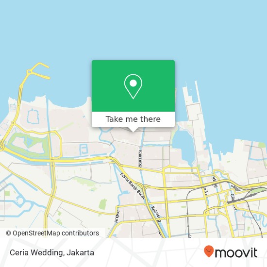 Ceria Wedding map