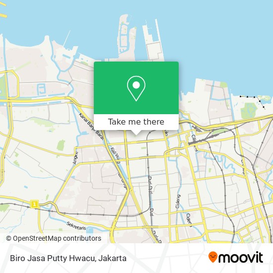 Biro Jasa Putty Hwacu map