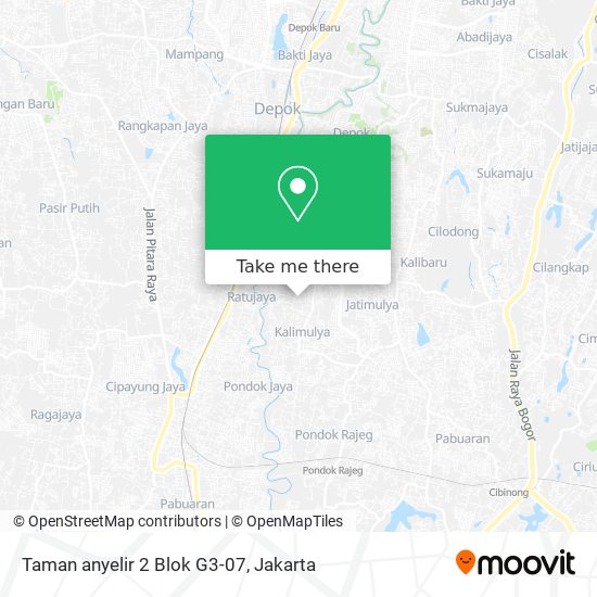 Taman anyelir 2 Blok G3-07 map