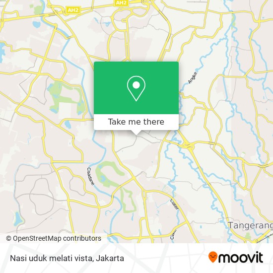 Nasi uduk melati vista map