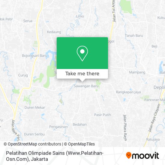 Pelatihan Olimpiade Sains (Www.Pelatihan-Osn.Com) map