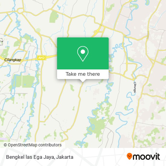 Bengkel las Ega Jaya map