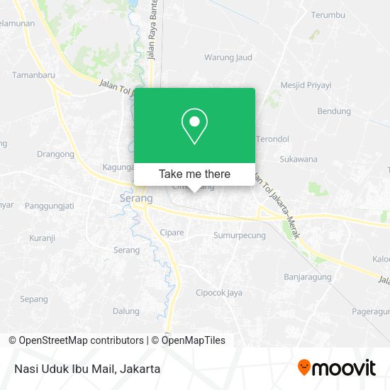 Nasi Uduk Ibu Mail, Jalan KH Abdul Latief map