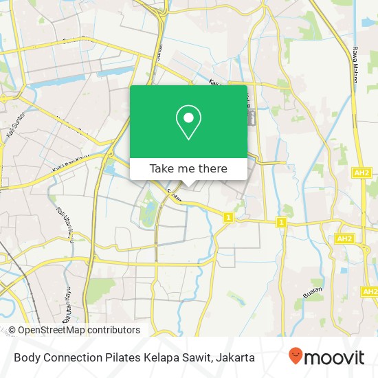 Body Connection Pilates Kelapa Sawit map