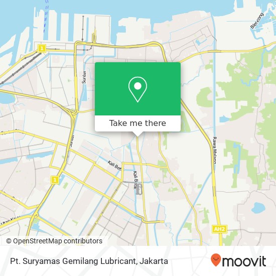 Pt. Suryamas Gemilang Lubricant map