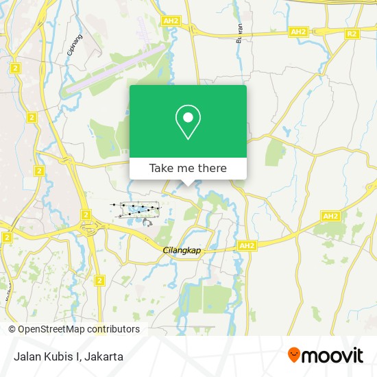 Jalan Kubis I map